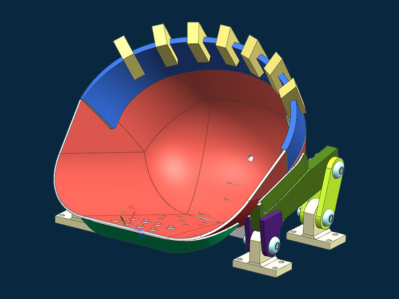 Dredging bucket / Baggereimer CAD