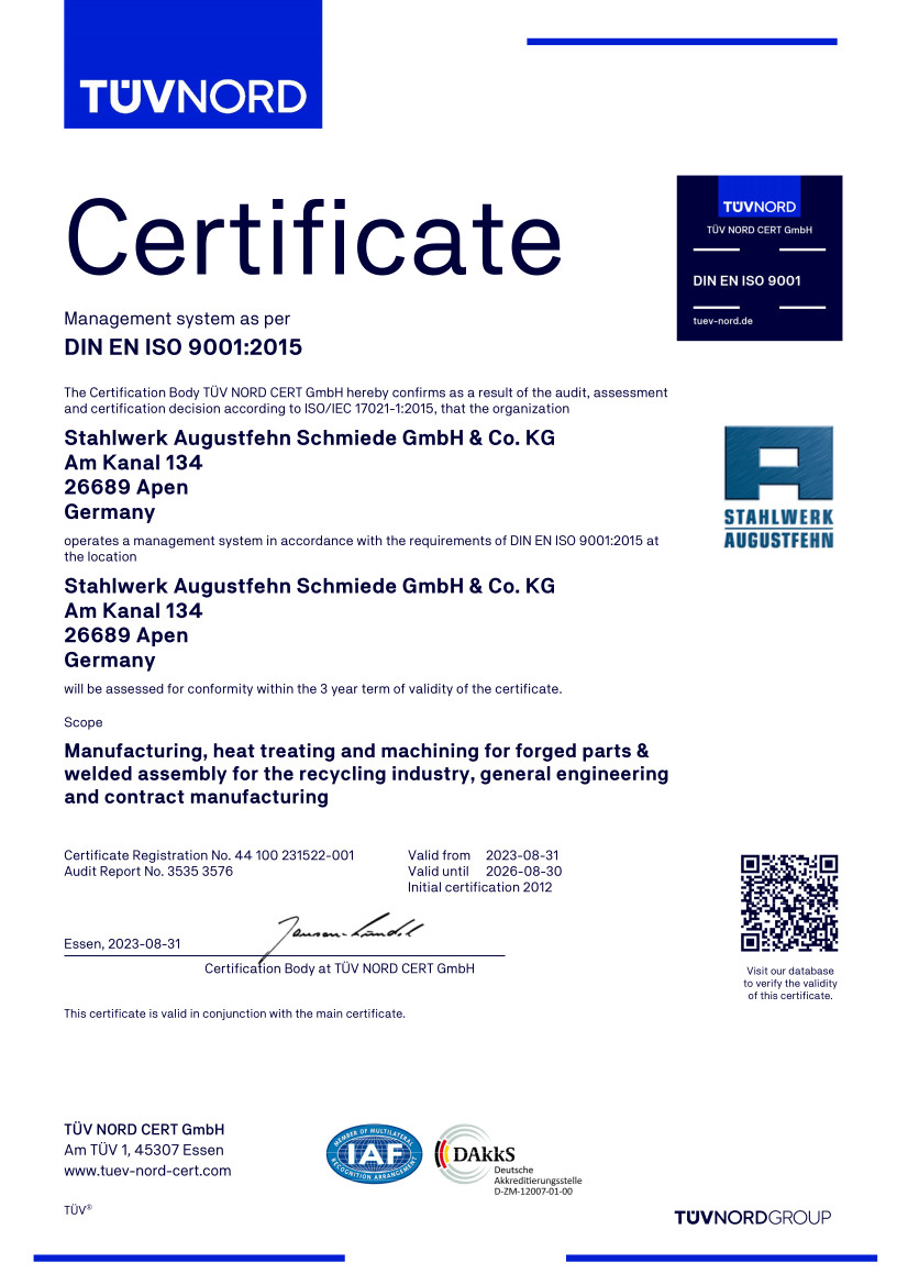 ISO-9001.2015-TÜV-Zertifikat